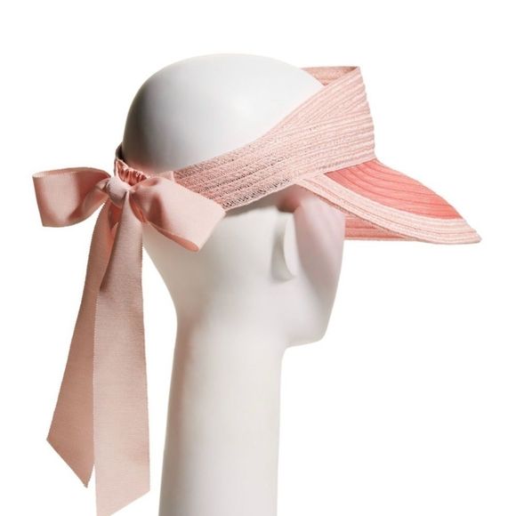 🆕 Eugenia Kim Ricky Horsehair & Straw Visor - Picture 2 of 6